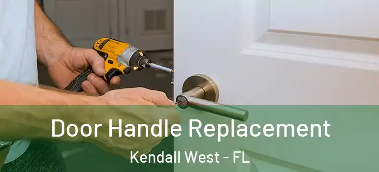  Door Handle Replacement Kendall West - FL