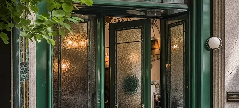 Frosted Pantry Door in Kendall West, FL