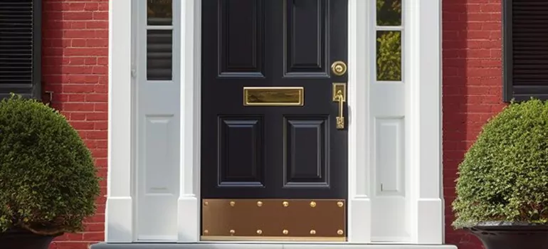 Commercial Door Kick Plate Installation in Kendall West, FL