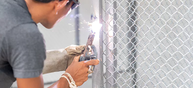 Commercial Mesh Door Repair in Kendall West, FL
