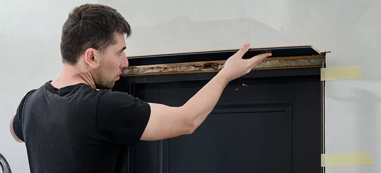 Wood Door Hole Repair in Kendall West, FL